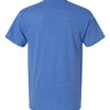 Hanes 42TB - Other Colors - Bonnet Blue Heather Back