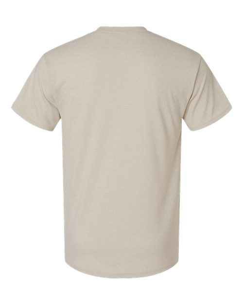 Hanes 42TB - Whites & Neutrals - Sand Heather Back