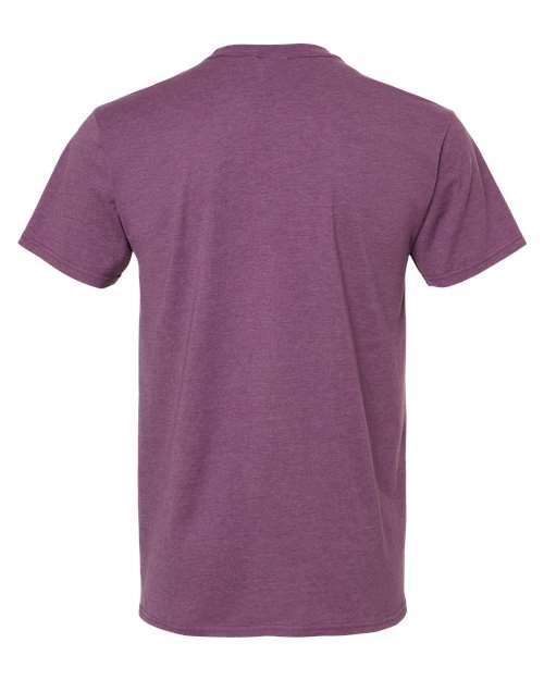 Hanes 4980 - Purples - Purple Rain Heather Back