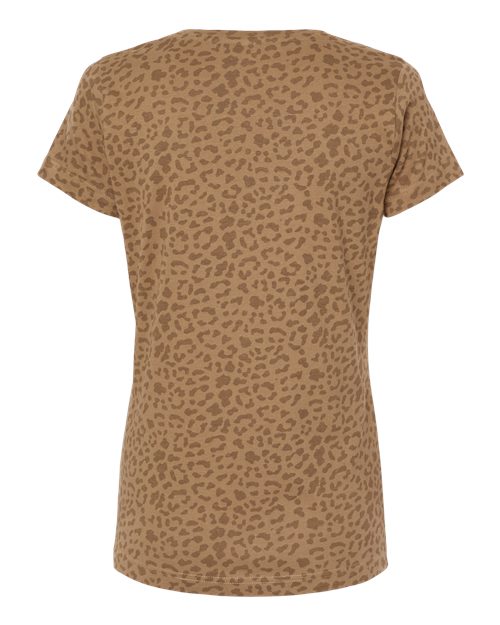 LAT 3516 - Earth Tones - Brown Leopard Back