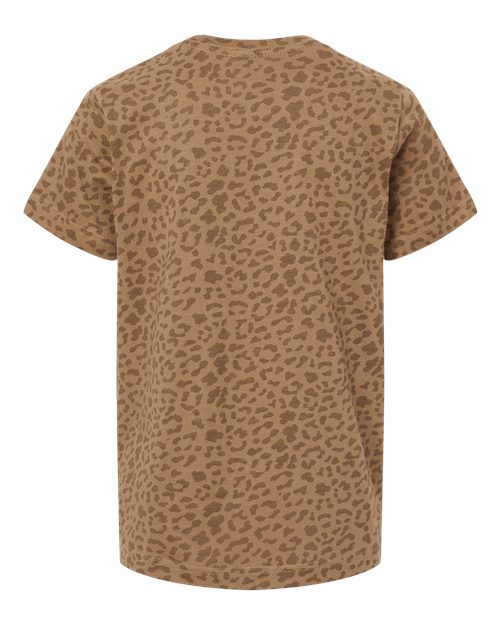 LAT 6101 - Earth Tones - Brown Leopard Back