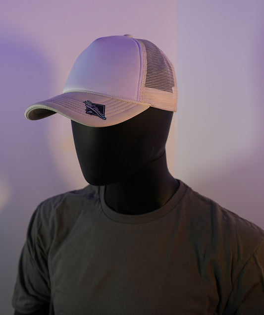 Premium Trucker White Front / Cream Hat