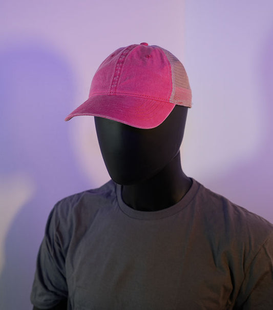 Premium Pink / Tan Dad Hat